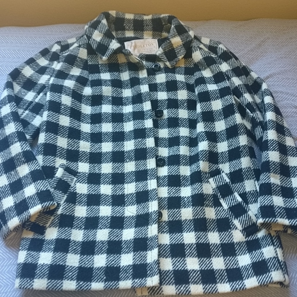 Vintage Pendleton Checkered Coat